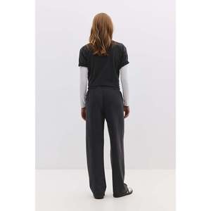 Pantalon à jambes larges à taille élastique - Product Image 4