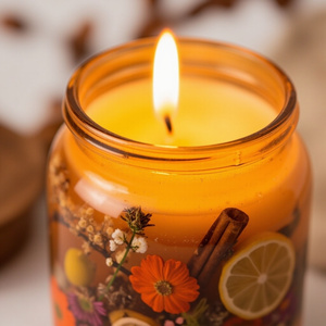 Custom Logo Label Scented Soy <b>Candle</b> 6oz 9oz 12oz 24oz <b>Bulk</b> Wholesale OEM ODM Packaging Design Available - Product Image 2
