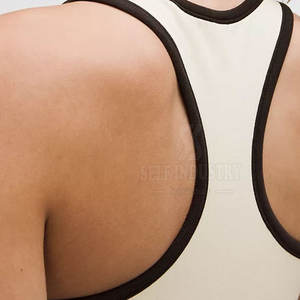 Pakistán hizo diseño único mujeres Yoga Crop Top uso al aire libre venta al por mayor mujeres sin costuras Yoga Crop Top - Product Image 4