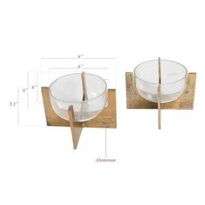 Antique <b>Gold</b> Aluminum Fancy Votive <b>Holder</b> Indoor & Outdoor Tealight Candle <b>Holder</b> Home Hotel Office Wedding Party Decoration - Product Image 2