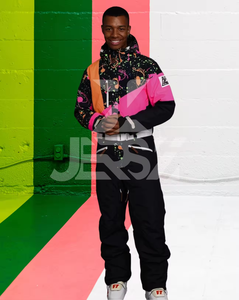 Mono de esquí y snowboard unisex de talla grande, ropa de abrigo impermeable y a prueba de viento con conjunto de pantalones con capas térmicas - Product Image 2