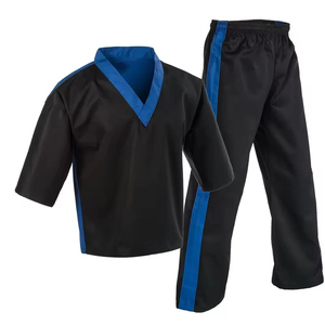 ชุดยูโดจิวยิตสูสีพื้น คุณภาพสูง ผลิตตามสั่ง (OEM) ระดับมืออาชีพ ผลิตจากวัสดุระบายอากาศได้ดี คุณภาพเยี่ยม - Product Image 5