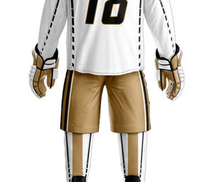 Prix réglable uniforme de hockey sur glace pour hommes anti-rides meilleur matériel respirant léger uniforme de hockey sur glace entièrement personnalisé - Product Image 5