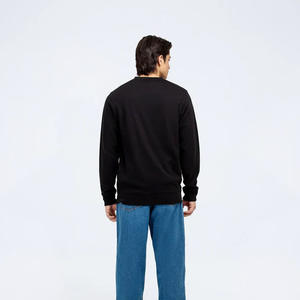 Sudadera Informal al por Mayor |   Forro Polar Grueso con Logotipo Personalizado |   Sudadera Casual Unisex Extra Grande con Cuello Redondo - Product Image 4