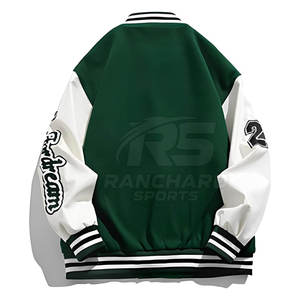 Chaquetas Letterman Personalizadas con Parches, Logotipos y Colores de Alta Calidad para Hombre, Chaqueta Universitaria con Letras Griegas Personalizadas - Product Image 2