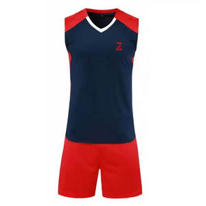 Uniforme de voleibol profesional cómodo y transpirable para adultos Estilo de conjunto disponible - Product Image 2
