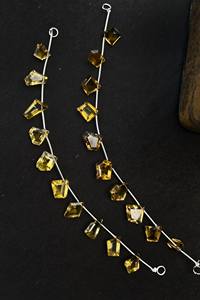 Wholesale Gemstone Whisky Quartz Gemstone 10-15 mm Size Beads 8 Inch Strand for DIY Jewellery Making - Product Image 2