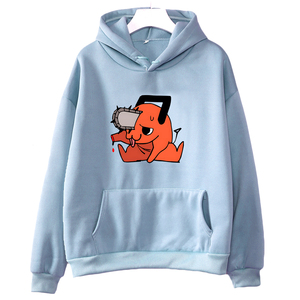 Sudadera con capucha personalizada para hombre y mujer, de algodón y poliéster 100%, con logotipo impreso informal en blanco, con bordado de gran tamaño, venta al por mayor - Product Image 1