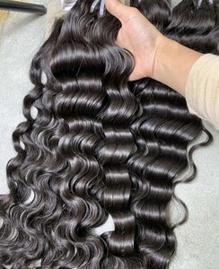 Extensiones de Cabello Humano Remy Virgen 100% de la Mejor Calidad Vietnamita, Cola de Caballo Envolvente, Súper Doble Trama, Doble Costura a Máquina, Sin Teñir, Largas - Product Image 6