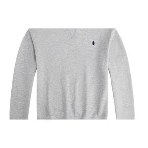 เสื้อสเวตเชิ้ตคอกลมโอเวอร์ไซส์ ผ้าฝ้าย 100% คุณภาพพรีเมียม นุ่ม สบาย มีสไตล์ ลำลอง แฟชั่นสตรีทแวร์ ทันสมัย - Product Image 1