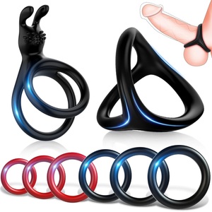 Reusable <b>Silicone</b> Cock Ring <b>Waterproof</b> <b>Silicone</b> Cock Ring - Product Image 4
