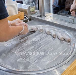 Máquina de Alta Calidad <span class=keywords><strong>para</strong></span> Hacer Helados Fritos en Rollo, <span class=keywords><strong>Mini</strong></span> Máquina de Helados Enrollados - Product Image 5