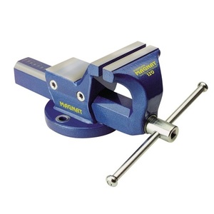 Durlach Forged <b>Parallel</b> Vise with 100 mm Jaw Width and 125 mm <b>Clamping</b> Width Bench Vises Product - Product Image 1