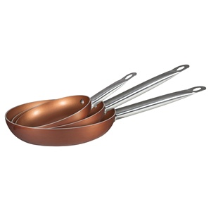 Set di 3 pentole 20, 24, 28 AL PRENS PROFESSIONAL CHEF COPPER PLUS BG - Product Image 2