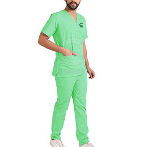 Costumes de gommage tricotés coupe-vent de qualité supérieure dernière conception avec vêtements d'entraînement à impression de qualité supérieure à vendre pour les uniformes hospitaliers - Product Image 1