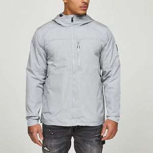 Chándal cortavientos para hombre Elegante conjunto cortavientos impermeable ligero y cómodo para exteriores para diseño personalizado para correr - Product Image 5