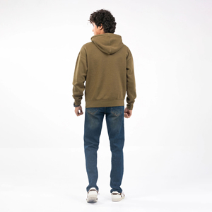 2025 ODM personalizado bordado Puff impresión sudaderas con capucha de manga larga para hombres gran oferta impreso poliéster liso para invierno - Product Image 4