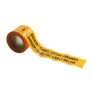 핫 세일 LDPE 보안 경고 테이프 2 사용자 정의 인쇄 75mm x 50 미터 빨간색과 흰색 노란색과 검은 색 장벽 테이프