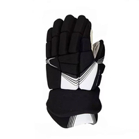 Gants de hockey sur glace à doigts entiers, les plus vendus, pour l'entraînement professionnel, équipement de lacrosse pour jeunes, 100 % coton biologique, usage quotidien