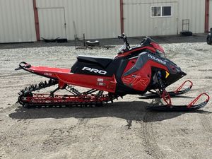 POLARIS PATRIOT 9R PRO RMK 155 SC GRIGIO STORM ROSSO INDY • NUOVI MOBILI DA NEVE - Product Image 4