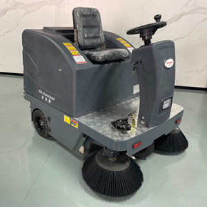 Balayeuse de sol électrique de haute qualité, balayeuse de voirie industrielle, largeur de balayage de 1450 mm, alimentée par batterie - Product Image 1