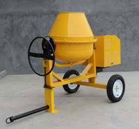 Malaxeur à ciment portable haute efficacité 350-2C avec tambour inclinable pour chantiers de construction