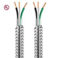 UL Approved THHN THWN 8 10 12 14 16 AWG Electrical Wire Binder Tape Aluminum Interlocked Armored Metal Clad Stranded MC Cable