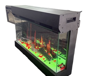 <span class=keywords><strong>Cheminée</strong></span> <span class=keywords><strong>électrique</strong></span> holographique 3D LCD <span class=keywords><strong>haut</strong></span> <span class=keywords><strong>de</strong></span> <span class=keywords><strong>gamme</strong></span>, la plus réaliste et moderne, avec un large foyer et une technologie <span class=keywords><strong>de</strong></span> flamme HD, nouveau design - Product Image 1