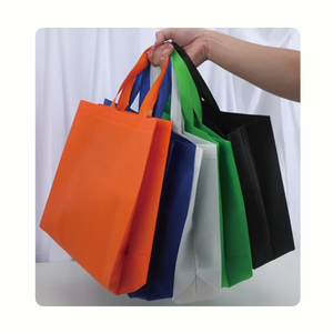 OEM ODM PP Spunbond Bolsas de asa de bucle no tejidas Fabricante India Logotipo impreso personalizado Bolsas ecológicas a granel al por mayor - Product Image 4