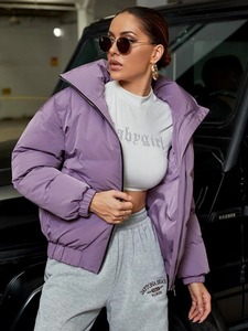 Veste bouffante femme personnalisée veste tissée respirante à manches longues chaude d'hiver à la mode en différentes couleurs - Product Image 4