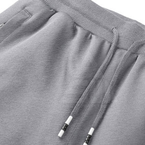 2025 logotipo personalizado invierno hombres chándal Casual sólido ligero 100% algodón ecológico Reversible - Product Image 4