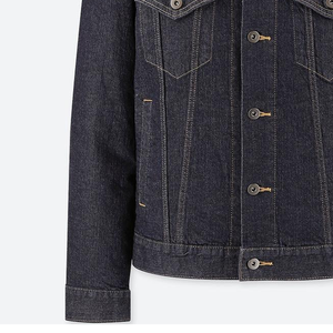 Vestes en jean décontractées pour hommes grandes tailles, utilisation en extérieur en hiver, décoration à boutons, vente en gros disponible - Product Image 4