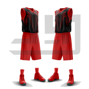 Conjunto de Baloncesto de Alta Calidad, Personalizado y Sublimado, 100% Poliéster Transpirable, Jersey y Pantalones Cortos Diseñados para Máxima Comodidad y Velocidad - Product Image 4