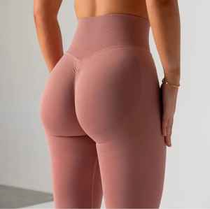 Leggings de Yoga respirants sportifs pour femmes 100% Nylon extensible dans les quatre sens taille haute vêtements de sport imprimés pour Gym Fitness - Product Image 3