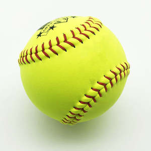 Popular Outdoor Sports Official Yellow Leather <b>Baseball</b> Custom Logo Training Softball Practice <b>Ball</b> - Product Image 4