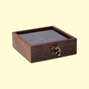 Boîte en bois Masala | Étagère à épices | Bocal | Dabba | Boîte à épices polyvalente - Product Image 6