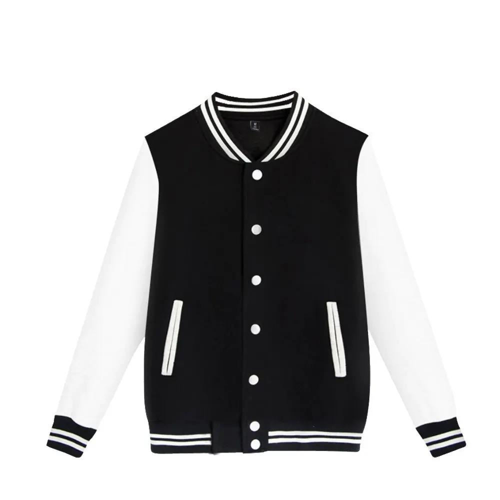 Chaqueta de béisbol de manga larga con botonadura única para mujer, Cazadora Bomber, Letterman, con tu logotipo, primavera y otoño, nueva