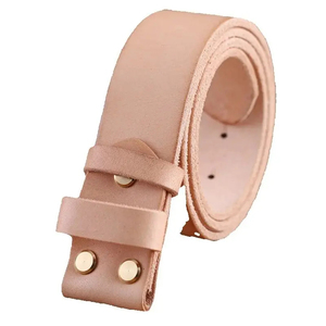 Vente en gros de ceintures en cuir pour hommes mode décontractée réglable ceinture à boucle ardillon ceinture en cuir de vache - Product Image 4