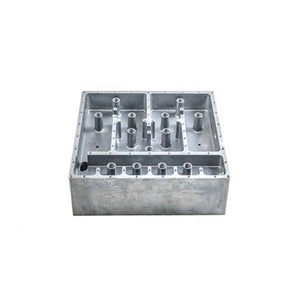 ชิ้นส่วนรถยนต์อะลูมิเนียมหล่อขึ้นรูป <span class=keywords><strong>A380</strong></span> ADC12 ผลิตด้วยเครื่อง CNC  ตัวเรือนสเตเตอร์กันน้ำ  ขัดผิวด้วยวิธี Shot Blasting  ขัดเงา DolphinEco - Product Image 2