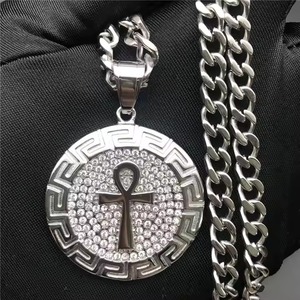 Personnalisé VVS Moissanite Coupe Médaillon Pendentif De Luxe Fine Jewelry Diamant Appel Rhodium Plaqué Or Hip Hop Amoureux Cadeau - Product Image 1