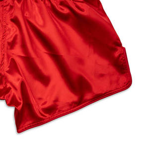 กางเกงมวยไทยชาย น้ำหนักเบา ทนทาน แห้งเร็ว ผลิตจากโพลีเอสเตอร์ 100% สำหรับฝึกศิลปะการต่อสู้และออกกำลังกายในยิม - Product Image 6