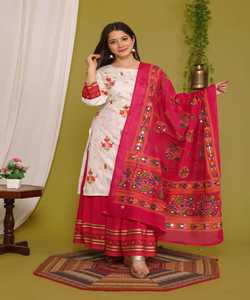 Damen Baumwolle Reyon Kurtis Neueste Modedesign Damen Anarkali Dupatta Jacke Indisch <span class=keywords><strong>Pakistani</strong></span> sch Ready Wear Kleidung Großhandel