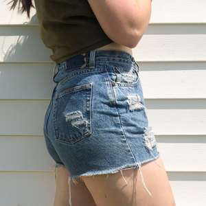 Pantalones cortos modernos de mezclilla de tela de algodón de tamaño personalizado MS Handicraft - Product Image 4