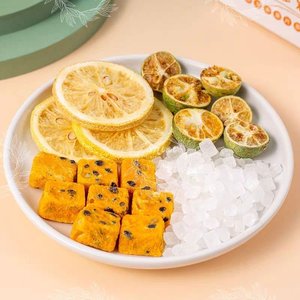 Cubes de jus de passion lyophilisés certifiés biologiques-Source pure et naturelle de saveur de fruits exotiques - Product Image 2