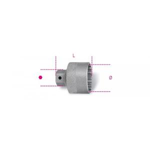 BETA 16-Muesca Soporte inferior Extracción Socket Shop Herramientas Producto - Product Image 2