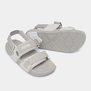 รองเท้าแตะแบบสวม Unisex Platy 7 สายคาดแนวนอน สีเทา พื้นรองเท้า EVA น้ำหนักเบา - Product Image 5