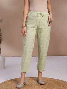 Kurta pur coton imprimé floral à col rond et miroir avec pantalon et dupatta, costume pakistanais indien - Product Image 3