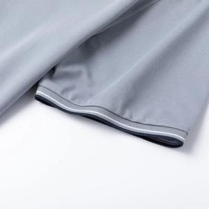 T-Shirt Homme Basic Orange Slim Fit pour Polo Confortable Col Chic Streetwear Solide Motif Coton Toile Top Sans Logo - Product Image 4