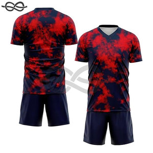 Venta caliente único barato peso ligero Dropship fútbol camiseta totalmente ropa deportiva sublimada Stock camiseta de fútbol Jersey - Product Image 6