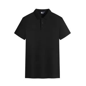 Ropa de calle informal para hombre, Conjunto de camiseta de Polo de manga corta, estampado de alta calidad en tela de punto, chándal con patrón sólido - Product Image 4